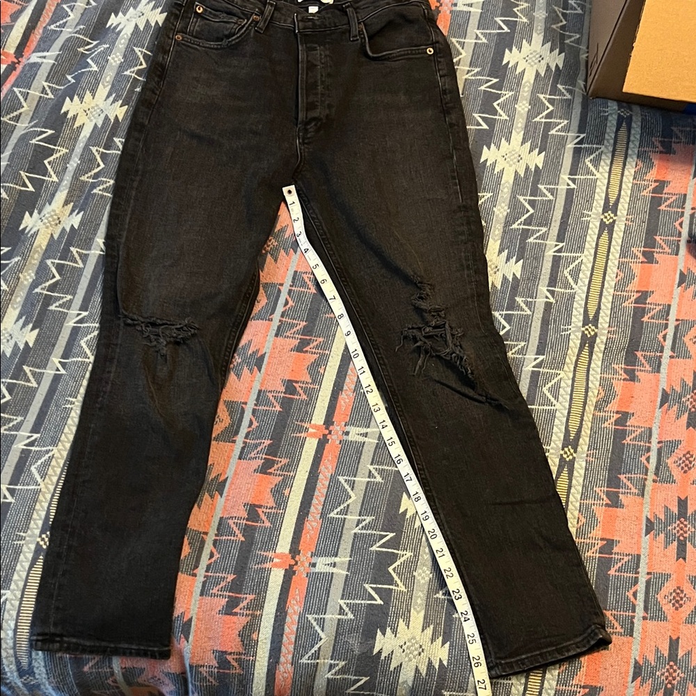 Agolde high rise black Nico Jean size 28